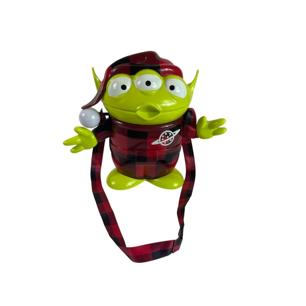 Disney Toy Story Green Alien‎ Popcorn Bucket Souvenir Pizza Planet